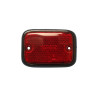 Lentille clignotant de côté arrière rouge noir Combi Baywindow à partir de 1973