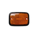 Lentille clignotant de côté avant orange noir Combi Baywindow à partir de 1973