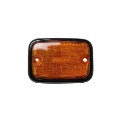 Lentille clignotant de côté avant orange noir Combi Baywindow à partir de 1973