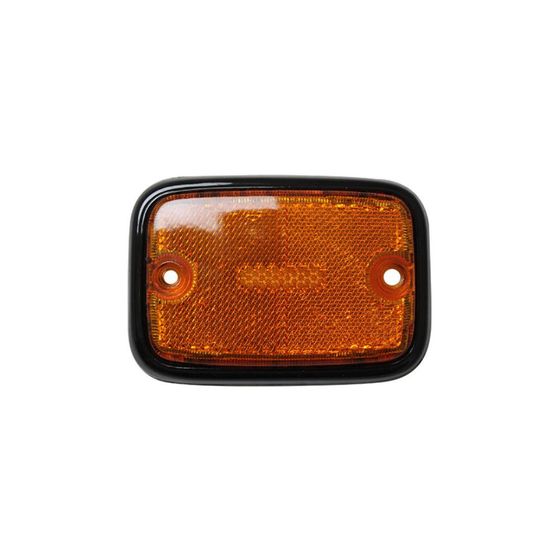 Lentille clignotant de côté avant orange noir Combi Baywindow à partir de 1973