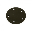 Plaque fermeture pour trou jauge essence