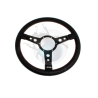 Volant mountney 14 pouces 3 branches noir et noir cuir
