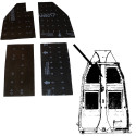 Kit insonorisant planchers pour coccinelle