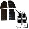 Kit insonorisant planchers pour coccinelle
