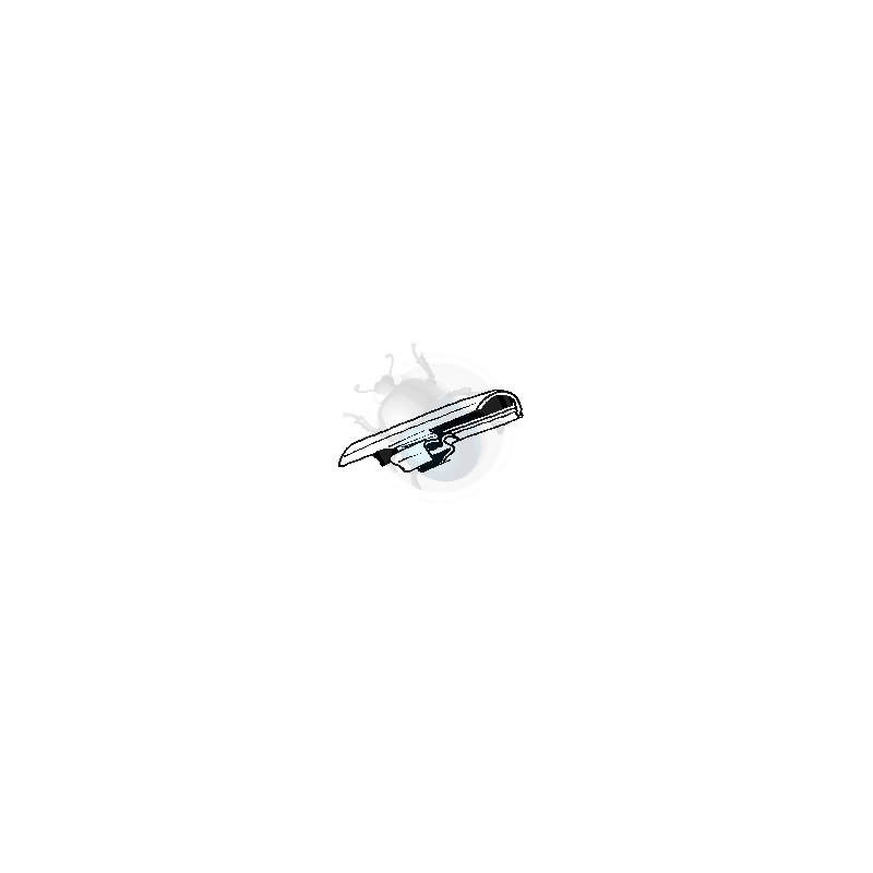 Attache pour moulure caoutchouc 250 mm