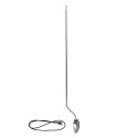 Antenne radio 1 point embase chromée