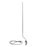 Antenne radio 1 point embase chromée