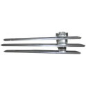 grille pour phare anti-brouillard gauche de Porsche 356 b/c