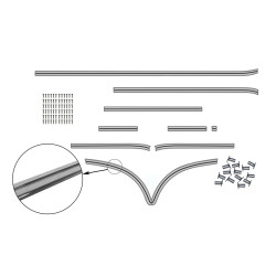 Kit moulures Deluxe portes droites Combi Split