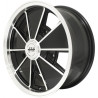 Jante brm 7 x 17" noire ET polie 5x205 ET40