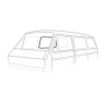 Joint vitre porte coulissante T3 08/84-08/92 Deluxe