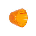 Verre clignoteur avant rond orange de 1964 à 1969