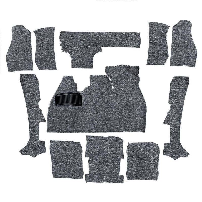 Kit tapis Cox cabriolet GRIS 1973 à 1979