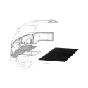 Tapis caoutchouc arrière Combi