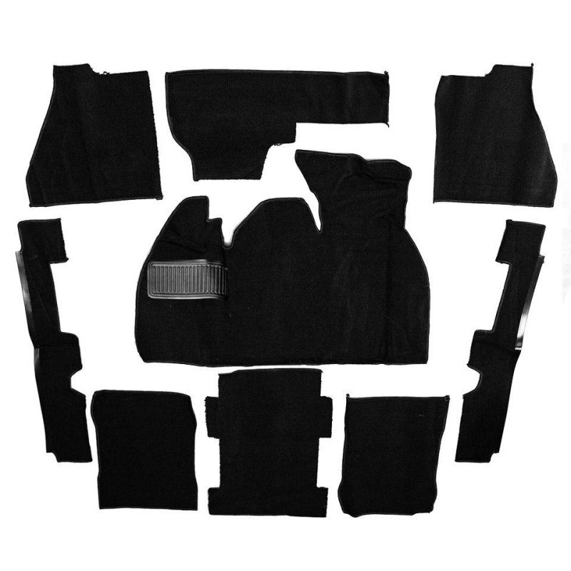 Kit tapis noir 1303