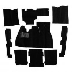 Kit tapis 9 pièces noir à partir de 1973
