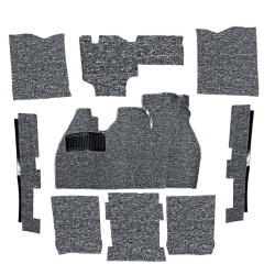 Kit tapis 9 pièces gris VW cox à partir de 1973