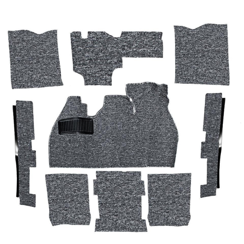 Kit tapis 9 pièces gris VW cox à partir de 1973