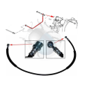 Flexible embrayage de boîte à vitesse 1035 mm