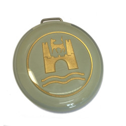 Bouton de klaxon Wolfsburg de 1960 à 1971 ivoire
