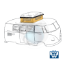 Charnières fenêtre Westfalia pour Combi Split