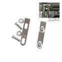 Engine lid hinge mounting plates