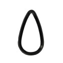 Gasket between license plate holder light and engine lid (popes nose) German quality