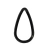 Gasket between license plate holder light and engine lid (popes nose) German quality