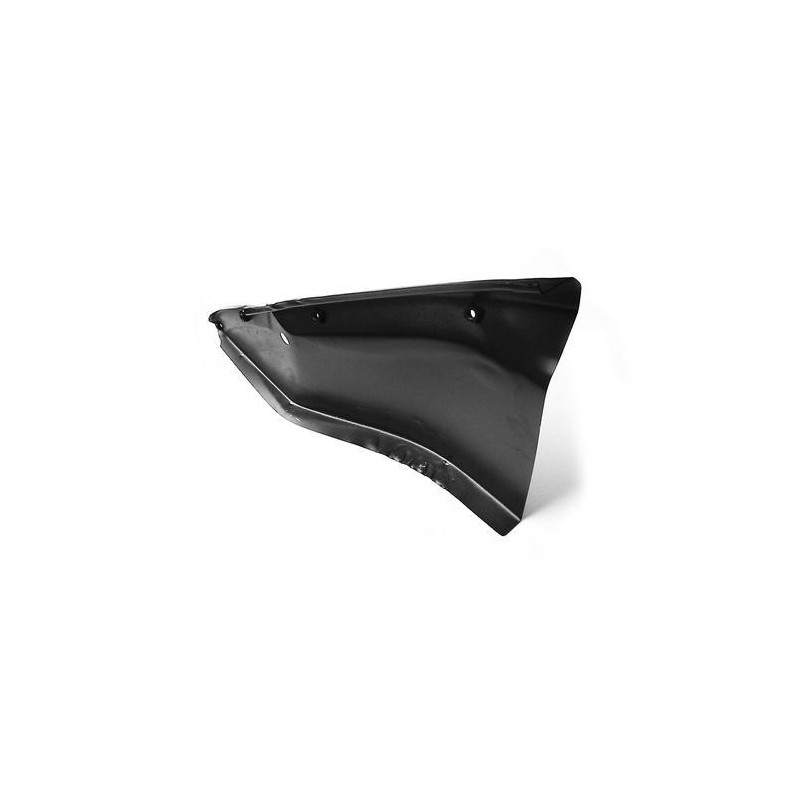 Bumper support on panel rear left