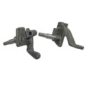Lowered spindles for brake drumsas pair