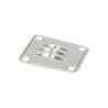 Plaque sous pied de dynamo alternateur