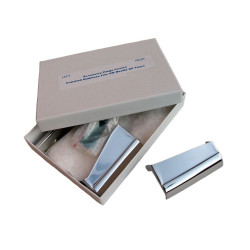 Chrome hinge covers 4pc