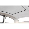 Headlining, perforated vinyl, for sliding roof