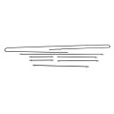 Brakeline kit, single circuit, original