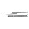 Brakeline kit, drumbrakes