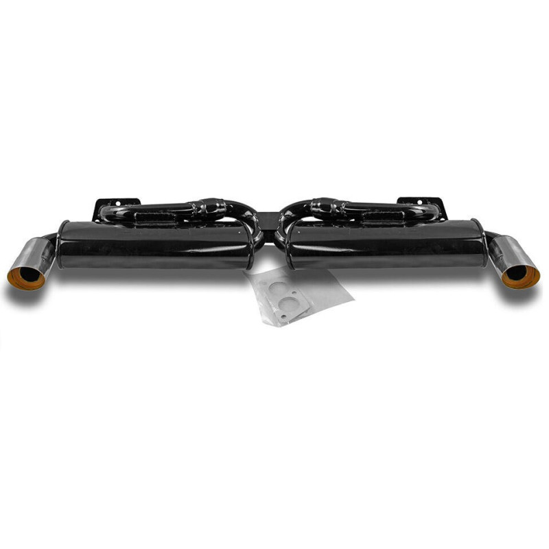Exhaust Dual Quiet pack
