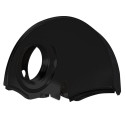 Turbine noire avec chauffage sans radiateur d\'huile