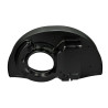 Black fan shroud with doghouse