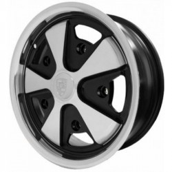 wheel fuchs 5.5x15 black/polished 5 x 205 et20