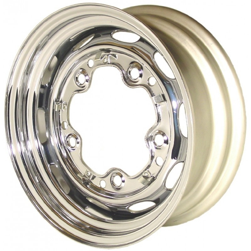 Chrome wheel, 15 x 5.5,5 lug (5x205),ET +15