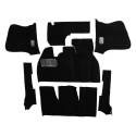 Kit tapis Cox cabriolet 1958 à 1969 noir