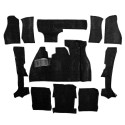 Kit tapis Cox cabriolet 1973 à 1979 noir