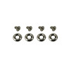 Screwset for side tension strip, original, 4 pieces