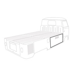 Side storage door rubber Pick Up left or right,Complete for one door