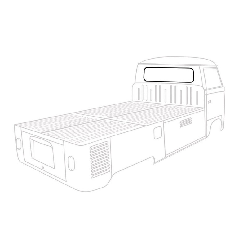 Rear window seal, Cal Look, Pick-up. German Quality, each