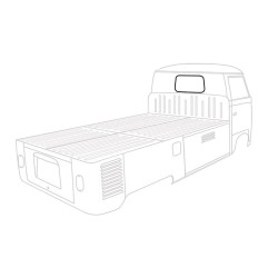 Rear window seal, Pick up, each