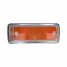 Turnsignal lens right - clear/orange with E-marking