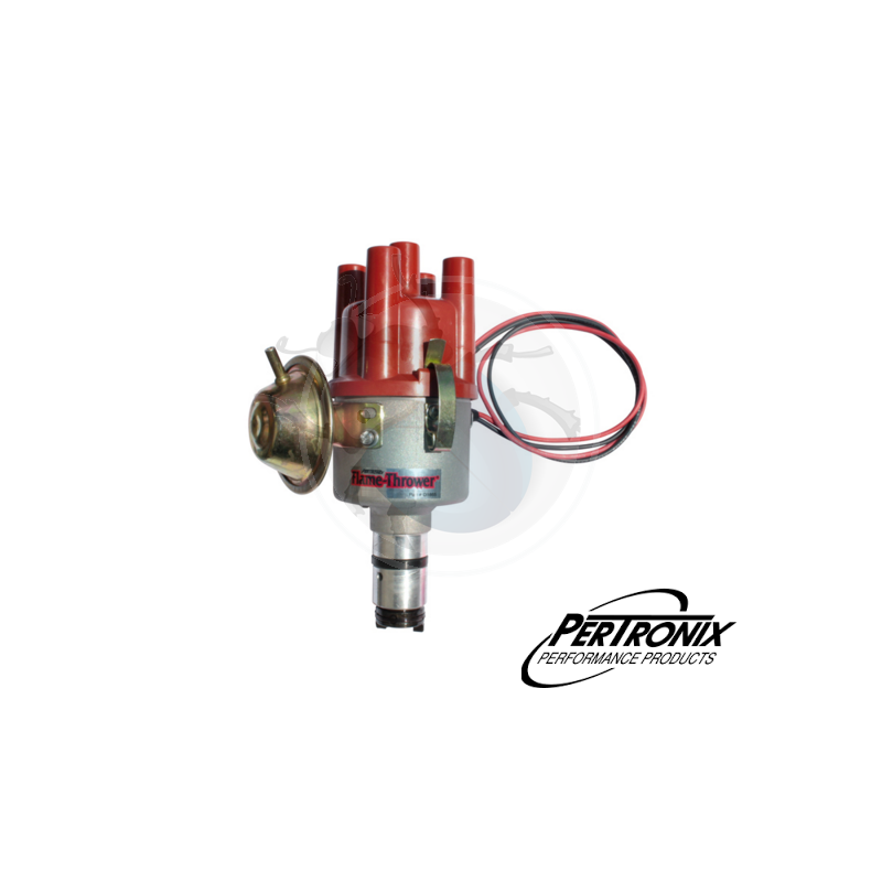 distributor with vacuum advance 12v pertronix