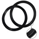 Rubber between glass and headlight bucket, front, as pair,German quality