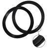Rubber between glass and headlight bucket, front, as pair,German quality
